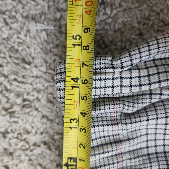 C by One Plaid Drawstring Pants – Size Small – Light Academia Minimalist - Picture 9 of 11